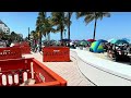 【4k】𝐖𝐀𝐋𝐊 ➜ fort lauderdale ☘️ beach 🇺🇸 usa 🇺🇸 walking tour miami