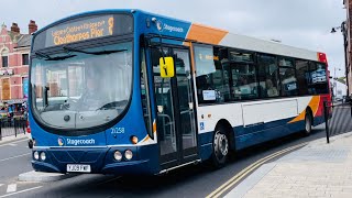 Stagecoach Bus Grimsby/Cleethopres 21258 On 8 From Grimsby Town Centre To Cleethopres Pier