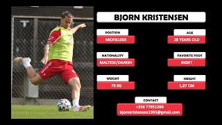 2020/2021 - Bjorn Kristensen - Midfielder - Highlights