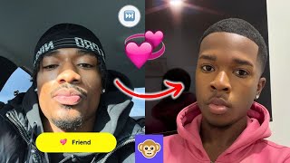 TROLLING GUYS ON THE MONKEY APP | I CAUGHT FEELINGS