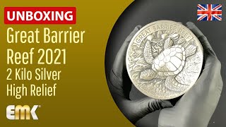 Great Barrier Reef 2 Kilo Silver - Unboxing