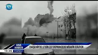 ESKİŞEHİR’DE 17 BİN 237 DEPREMZEDE MİSAFİR EDİLİYOR