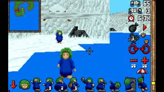 3D Lemmings Winterland (Clockwork Games Limited) (MS-DOS) [1995] [PC Longplay]