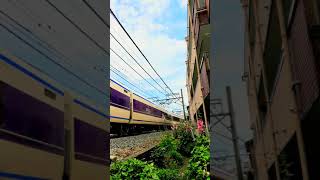 【実写】東武100系スペーシア（東向島～鐘ヶ淵）(Japanese train,Tobu 100 Series Spacia) #shorts