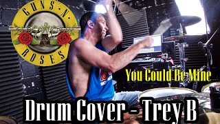 Guns N Roses You Could Be Mine Drum Cover - Trey B