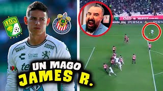 ASI REACCIONA PRENSA MEXICANA a ASISTENCIA y PARTIDO de JAMES RODRIGUEZ LEON vs CHIVAS