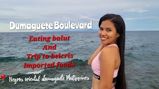 Eating Balut at Boulevard |Trip to belcris Imported Foods - Dumaguete Philippines