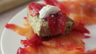 Three Ingredient Cookoff #2 | Beetroot Cured Salmon | Funky Fresh Food