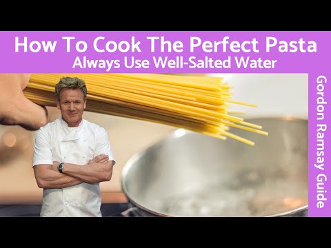 Gordon Ramsay Cooking Pasta Keep from Sticking Gordon Ramsay Cooking Pasta Keep from Sticking