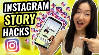 Instagram Story Hacks \u0026 Tips - You Didn't Know Existed in 2022!