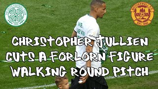 Celtic 6 - Motherwell 0 - Christopher Jullien Cuts A Forlorn Figure Walking Round Pitch 14 May 2022