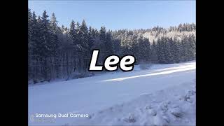 LEE as a surname   its meaning and origin