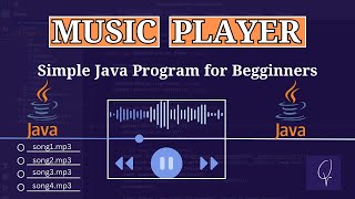 Music Player In Java | Simple Java Program For Beginners | JFrame GUI Music Player In Java