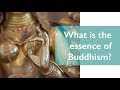 What is the essence of Buddhism?