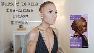 Dark & Lovely Sun Kissed Brown Review | Dying Natural Hair | 4C Hair | Angelle's Life