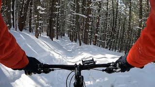 [Bike] Зимен SingleTrack през Камен дел по пътя към Момина скала