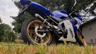 YAMAHA TZR 50 Giannelli exhaust sound + walkaround (CLEAR SOUND NO MUSIC)