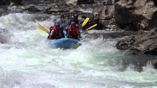 北山川ラフティング　ケイズ　上滝　20130814-1