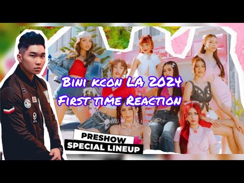 EX INDONESIAN BOYBAND REACT TO BINI FANCAM KCON LA