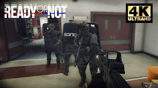 READY OR NOT SWAT TEAM VS ACTIVE SHOOTERS ELEPHANT WATT COMMUNITY COLLEGE 4K UHD GAMEPLAY