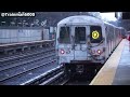 nyc mta r46 r68 avenue u station subway action