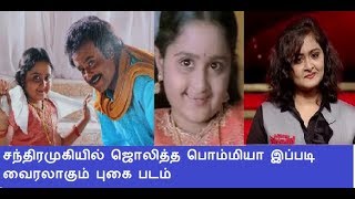 சந்திரமுகியில் ஜொலித்த பொம்மியா இப்படி வைரலாகும் புகை படம்