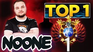 FIRST TIME EVER! Noone finally TOP 1 MMR Europe - EPIC Gameplay Compilation Dota 2