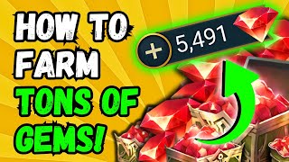 How to Farm TONS of GEMS Each Month in Raid Shadow Legends!