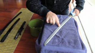 Bugei Sword Polishing PART 1