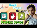 Rock Paper Scissor Game in java @utkarsh_zone #java