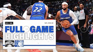 FULL GAME HIGHLIGHTS: NY KNICKS VS. ORLANDO MAGIC 11.22.25