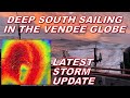 Positioning for the storm in the Vendée Globe