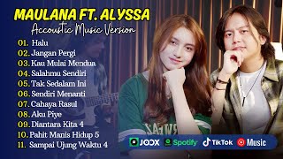 Maulana Ardiansyah Ft. Alyssa Dezek - HALU - JANGAN PERGI (Accoustic Music Version) | POP TERPOPULER