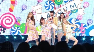 라붐(LABOUM) - Sugar Sugar(슈가슈가) @인기가요 Inkigayo 20150426