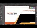 how to make double sided business cards in illustrator 2020