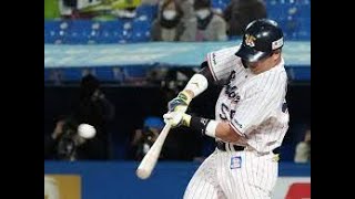 【神宮球場】ヤクルトの村上からタイムリーツーベースを打たれる阪神のガンケル