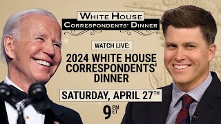 SEE IT LIVE: Biden and SNL’s Colin Jost headline 2024 White House Correspondents