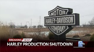 Harley Davidson Production Shutdown