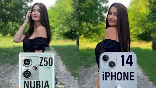 Nubia Z50 Vs iPhone 14 Camera Test Comparison