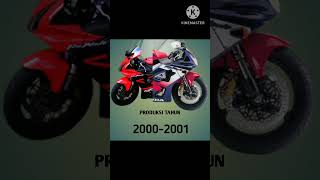 evolusi desain honda CBR 1000 dari masa ke masa part1