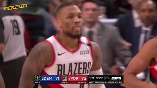 Denver Nuggets vs Portland Trail Blazers - Game 6 - Full Game Highlights   2019 NBA Playoffs