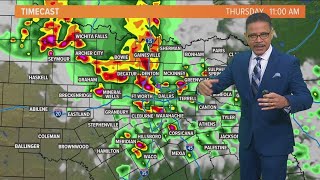 DFW Weather: Severe weather possible in North Texas today.