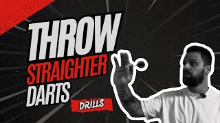 Darts drills guaranteed to make you throw straighter ! Throw Straighter Darts ! Darts Drills!