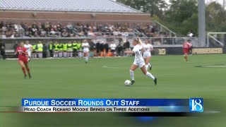 Purdue soccer is celebrating this week after officially rounding out its staff.