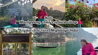 Exploring Asia’s cleanest village, Mawlynnong \u0026 Crystal dear river, Meghalaya India