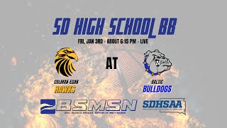 Baltic vs Colman-Egan - Girls and Boys Basketball - 1/3/25