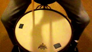 Raven snare drum by Bonzo Drum Company