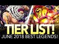 OPTC Tier List! June 2018! (One Piece Treasure Cruise)