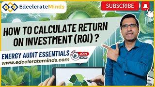 How to Calculate Return on Investment (ROI) ?- BEE Energy Auditor Exam 2024
