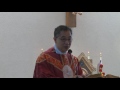 CMCC 2016 - Confirmation mass (Gospel & Homily)